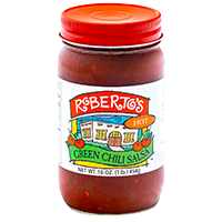 Robertos Green Chili Salsa - Hot